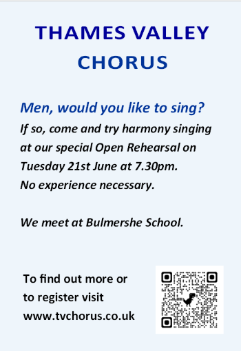 Come and Sing 2022 Flyer