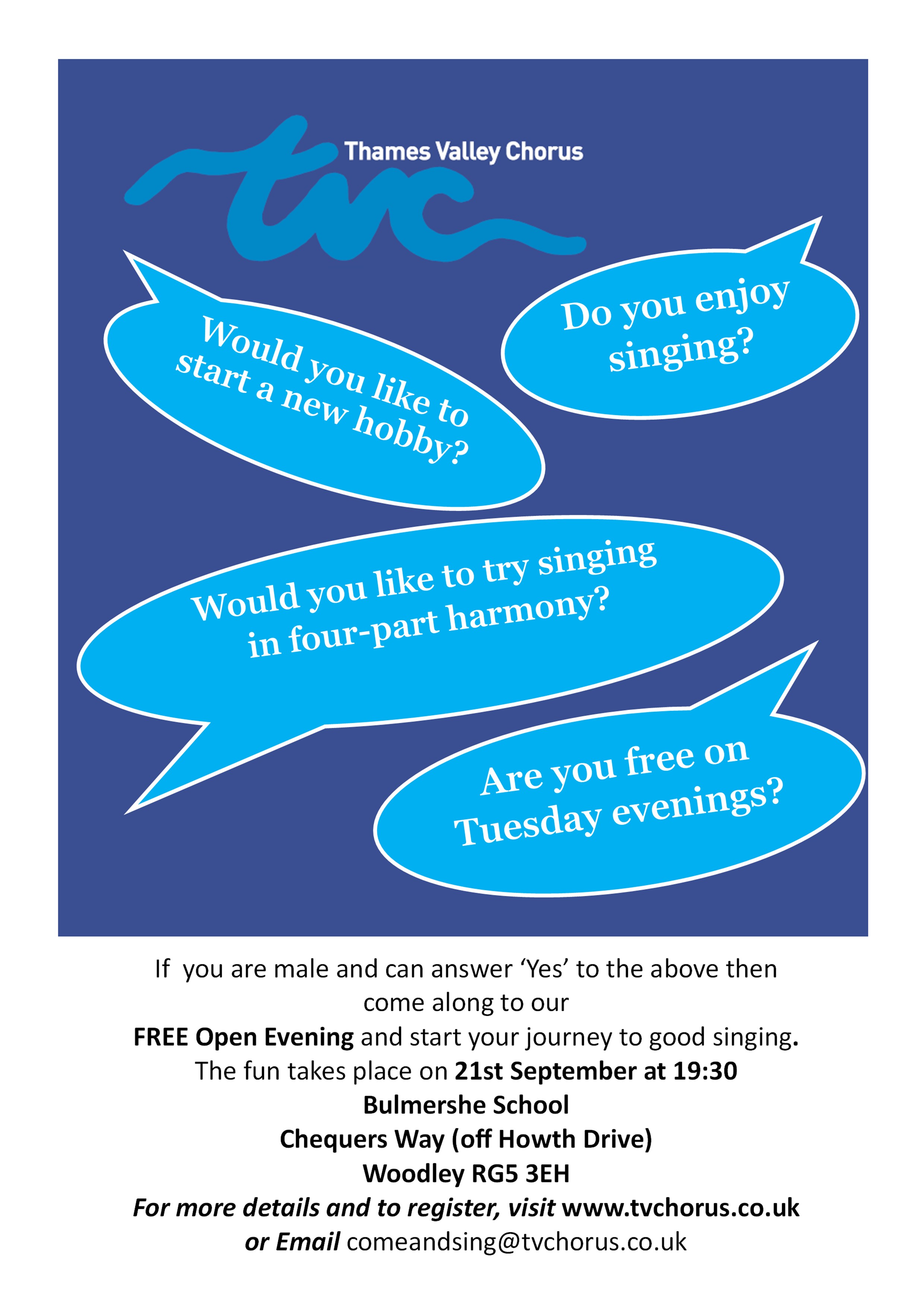 Open Evening tonight Open Evening tonight